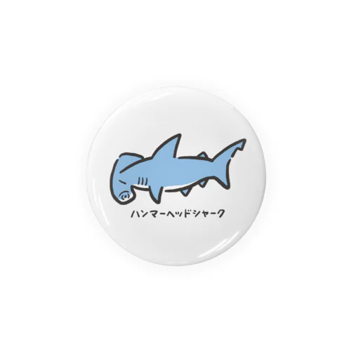 ハンマーヘッドシャーク Tin Badge