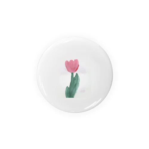 tulip Tin Badge