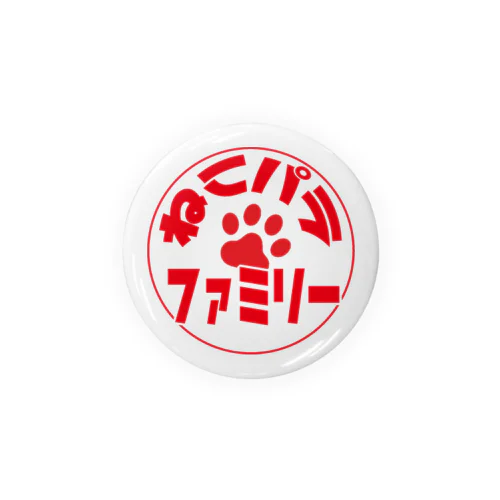 ねこパラファミリー・シリーズ Tin Badge