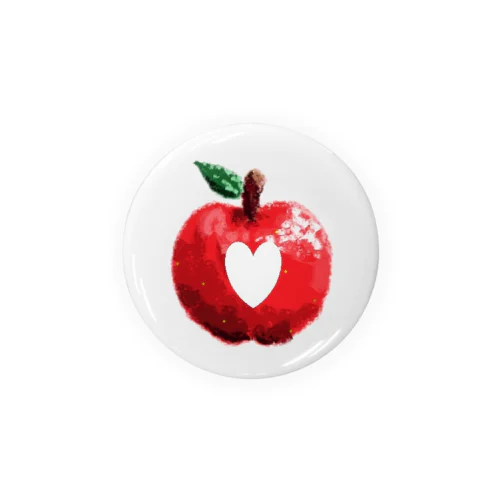 りんご　「エル」 Tin Badge