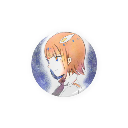 ハゼ馳せる果てるまで女の子　同人グッズ Tin Badge