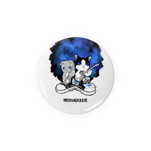 ミューゲイザー (meowGAZER) Tin Badge