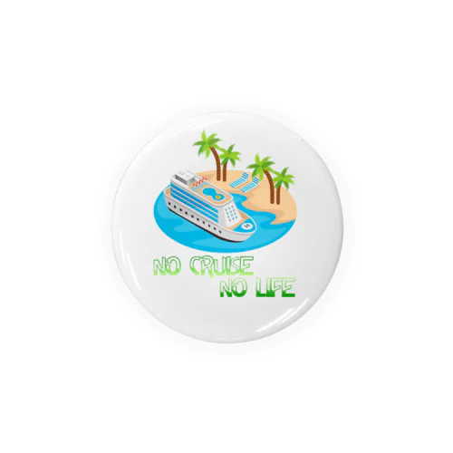 Cruise Island Tin Badge