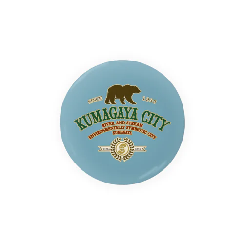 KUMAGAYA-CITY Tin Badge