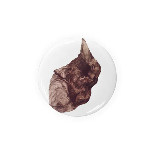 ねこ Tin Badge