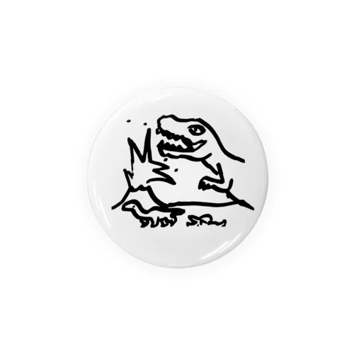 tomosaurus Tin Badge