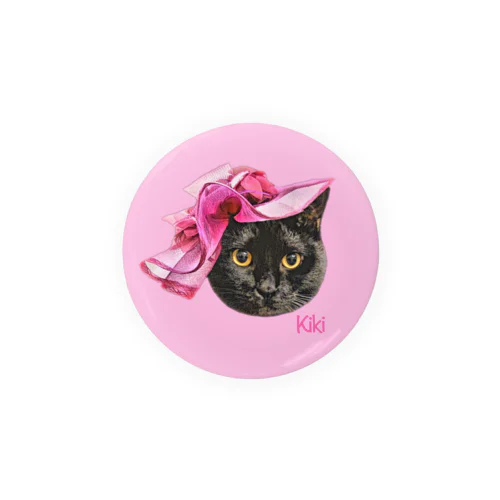 貴婦人猫(キキちゃん) Tin Badge