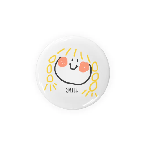 SMILE Tin Badge