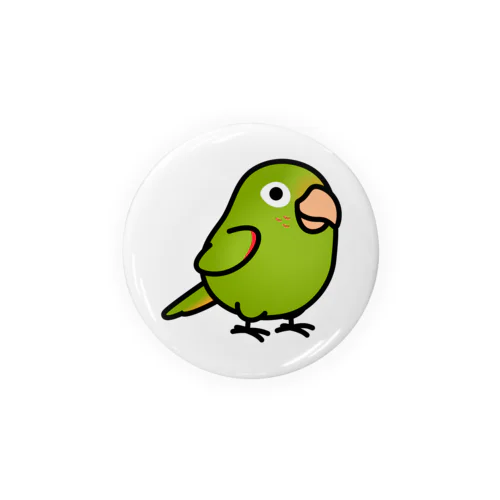 Chubby Bird メジロメキシコインコインコ (56mm専用ページ） Tin Badge