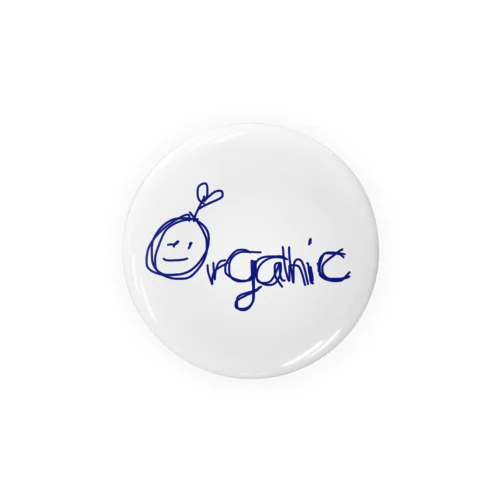 Organic life Tin Badge