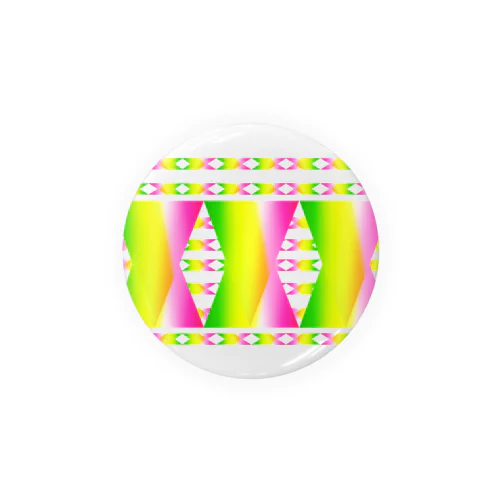 🌸春色虹グラス🌈 Tin Badge