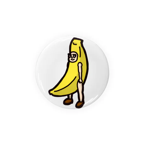 Jin who wear banana. Tin Badge