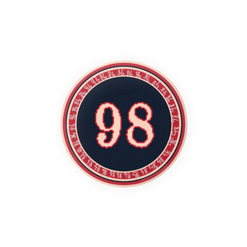 98(ﾅｲﾝﾃｨｰｴｲﾄ) Tin Badge