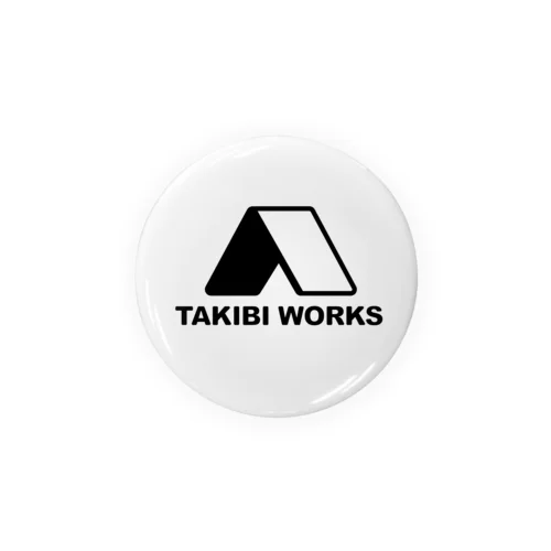 TAKIBI WORKS - Light Color -  Tin Badge