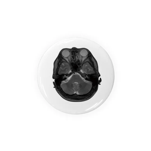 panic brain Tin Badge