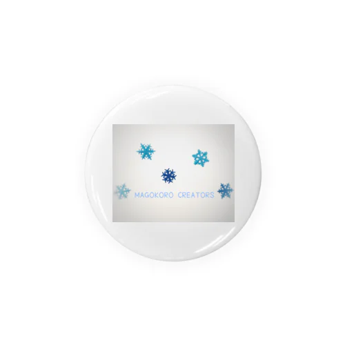 雪の結晶 Tin Badge