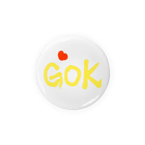 原始音楽研究所（GOK） Tin Badge