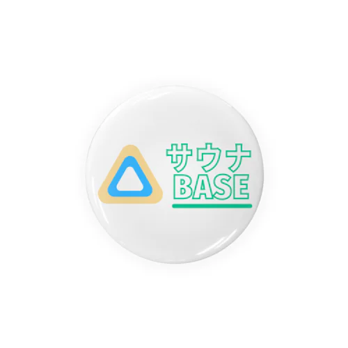 サウナBASE 公式グッズ Tin Badge