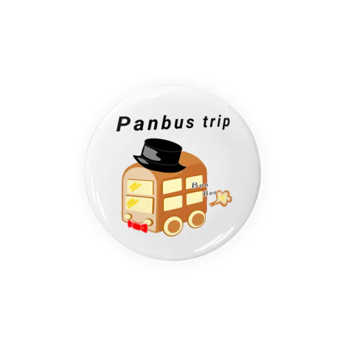 Panbus trip 缶バッジ