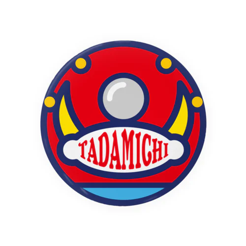 パ紋No.3206 TADAMICHI Tin Badge