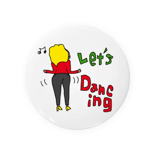 reggae dance Tin Badge