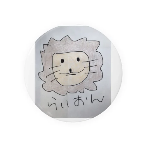 らいおん Tin Badge