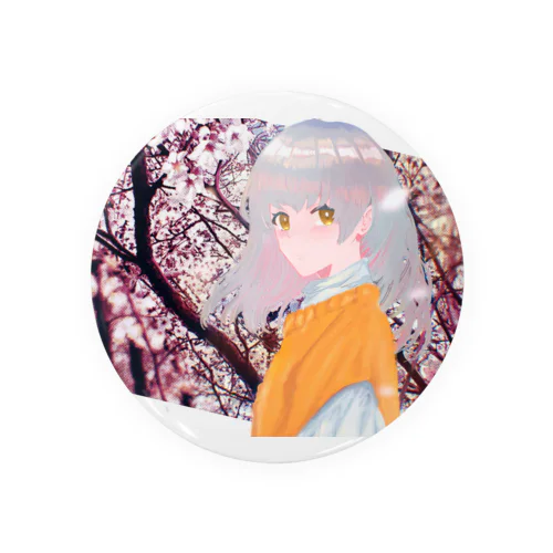 桜 Tin Badge