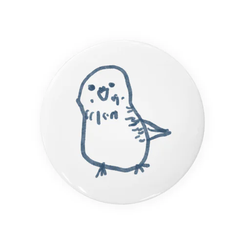 インコさん Tin Badge