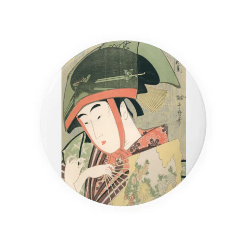 UTAMARO Tin Badge