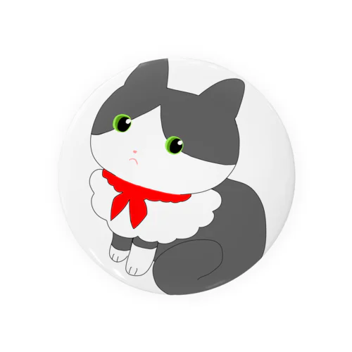 おすましリボンの猫のきょうちゃん Tin Badge