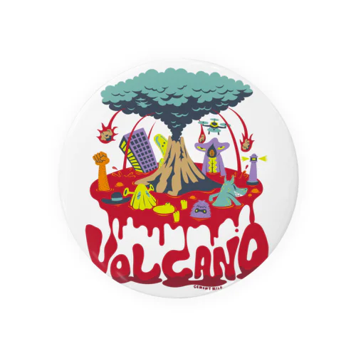 VOLCANO 缶バッジ