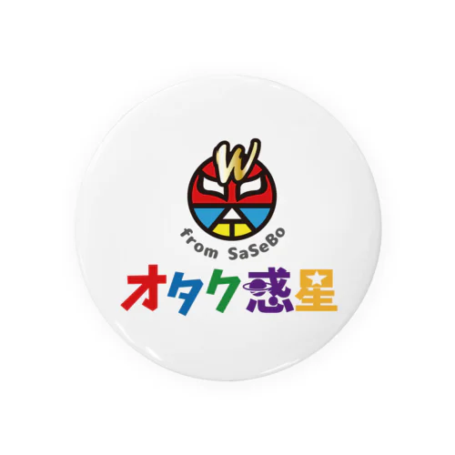 オタク惑星ロゴグッズ Tin Badge