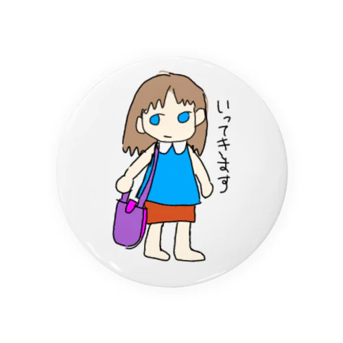 はるこず ちゃん Tin Badge