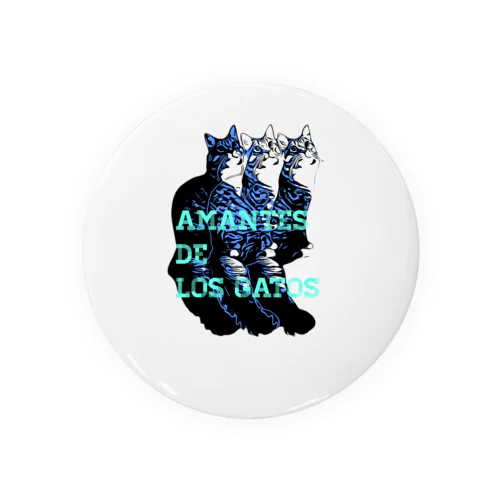 スペイン語　猫愛好家 Tin Badge