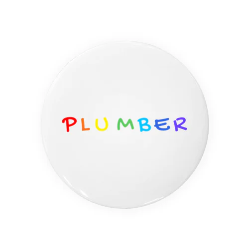 PLUMBER Tin Badge