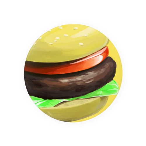 ハンバーガー Tin Badge