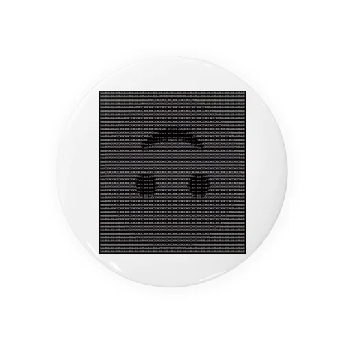 dope ASCII smile #2 Tin Badge