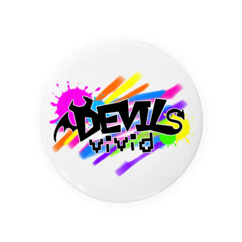 DEVILs_vivid Tin Badge