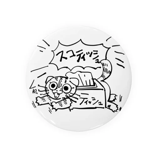 すこてぃっしゅ Tin Badge