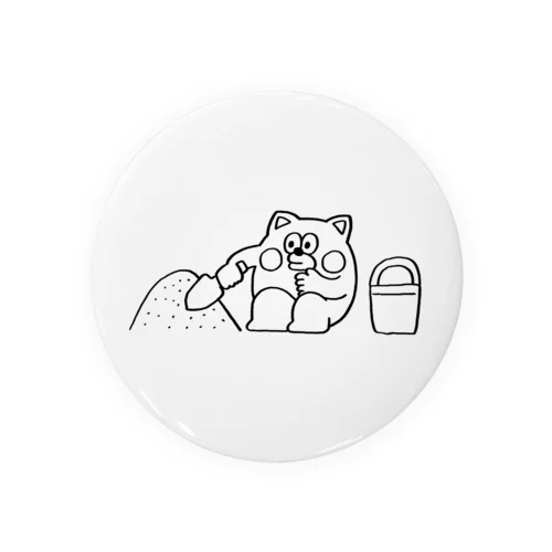 夏のねこ Tin Badge