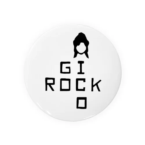 ROCK Tin Badge