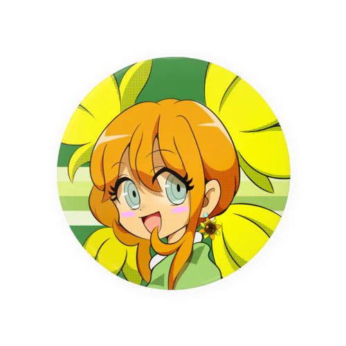 サンフラワーちゃん Tin Badge