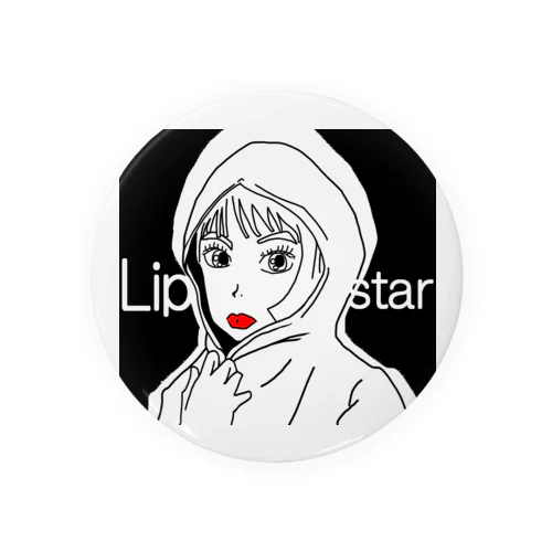 Lipstar Tin Badge