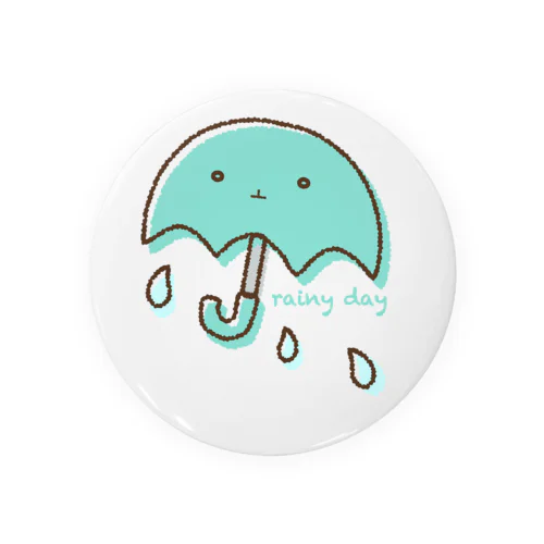 雨の日 Tin Badge