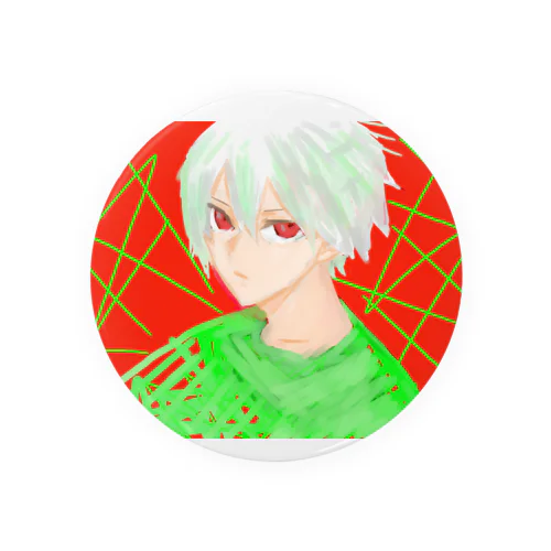 男の子 Tin Badge