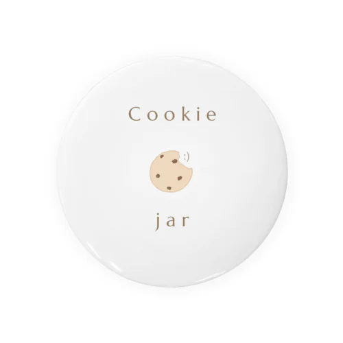 cookie jar 缶バッジ