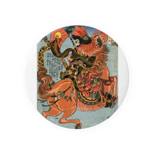 UKIYOE 浮世絵 SAMURAI；水滸伝豪傑 Tin Badge