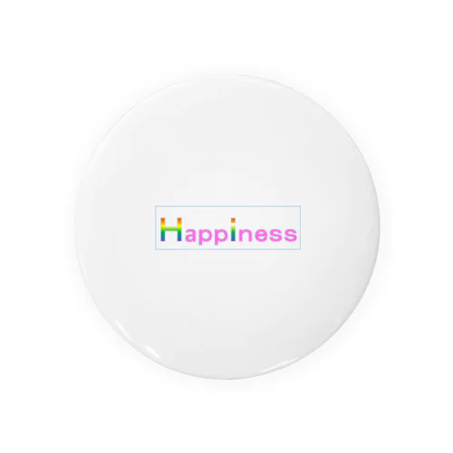 Happiness缶バッジ Tin Badge