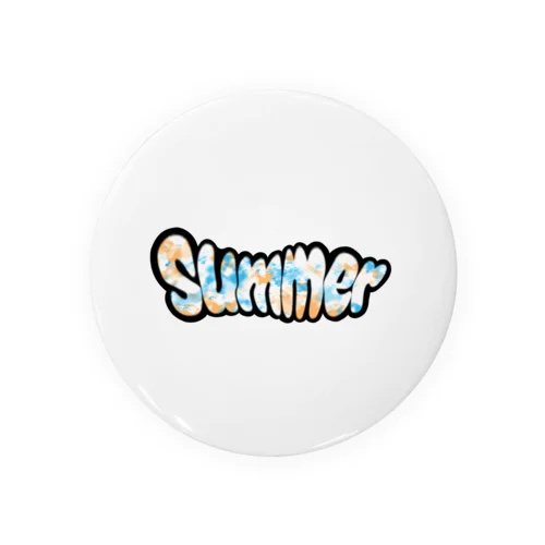 summer‼︎ Tin Badge