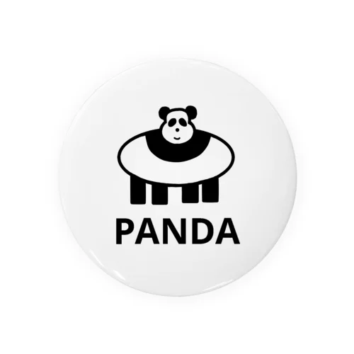 PANDAさんシリーズ Tin Badge